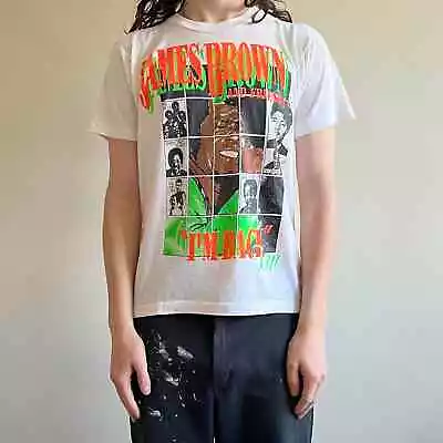Vintage T Shirt 80s James Brown And Friends I'm Back Tour  • $275