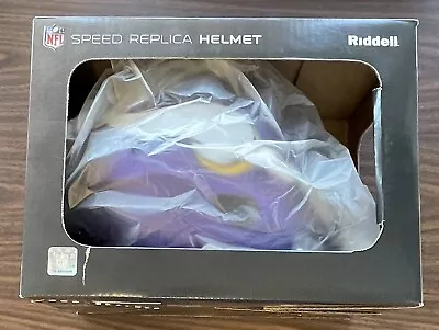 Minnesota Vikings Riddell Speed Replica Full Size Helmet • $95