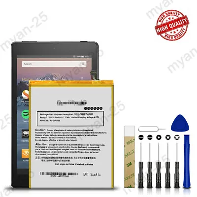 New MC-31A0B8 Battery For Amazon Kindle Fire HD 8 (7th Generation) 2017 4750mAh • $13.99