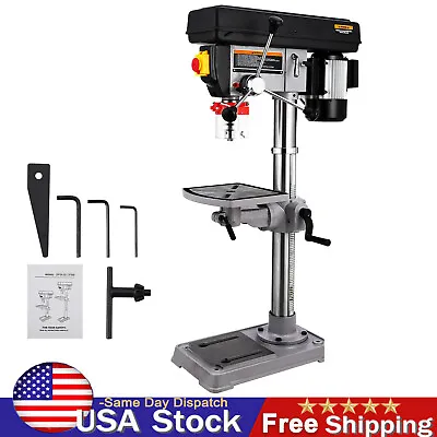 13in Benchtop Drill Press Cast Iron Pure Copper Motor 288-3084RPM Variable Speed • $399.99