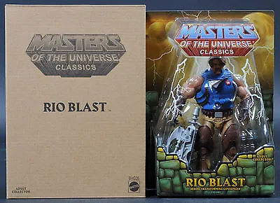 2014 Mattel MOTU Rio Blast MOTUC Masters Of The Universe Classics MOC • $59.99