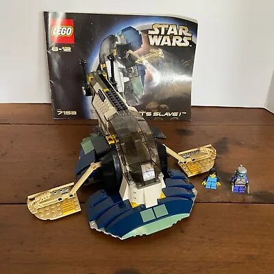 £405.39 • Buy LEGO Star Wars Jango Fett's Slave I 7153 99.9 Complete W/ Minifigs, Instructions