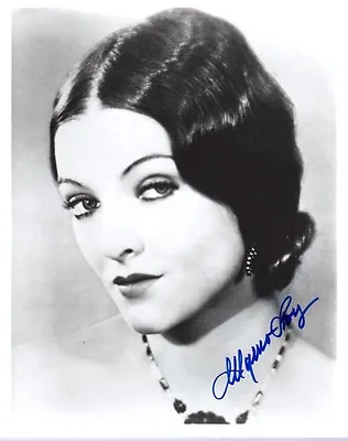 MYRNA LOY SIGNED AUTOGRAPHED 8x10 PHOTO HOLLYWOOD SCREEN LEGEND RARE BECKETT BAS • $885