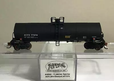 Atlas 40501 N Scale ACFX 17360 Gallon Tank Car #77374 LN/Box • $19.99