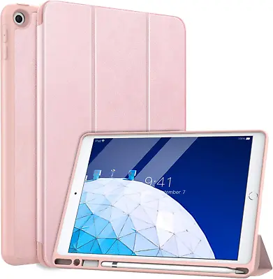 For IPad Air 3rd Generation Case 10.5  2019 With Pencil Holder Slim Lightweight  • $15