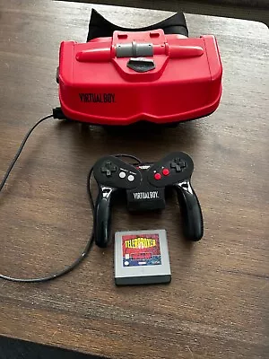 Nintendo Virtual Boy Console 5 Games. Tetris 3d Included (Incomplete) • $127.50