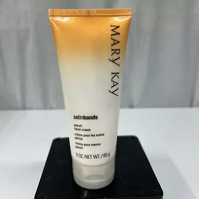 Mary Kay Satin Hands Peach Hand Cream Lotion 3 Oz New • $14.50