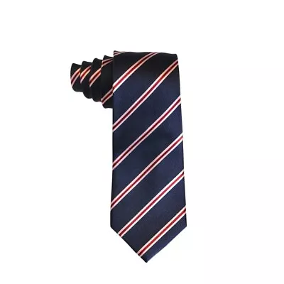 Kingsman Necktie Blue Striped Movie Secret Service Costume Eggsy Harry Hart Tie • $20.67