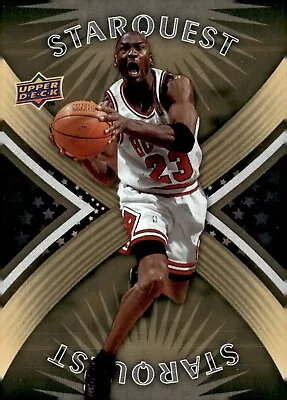 2008-09 Upper Deck Starquest Gold #SQ20 Michael Jordan Ultra Rare • $94.99