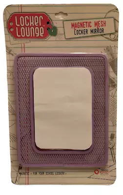 Locker Lounge Magnetic Mesh Locker Mirror - Lilac (Pale Purple) • £9.68