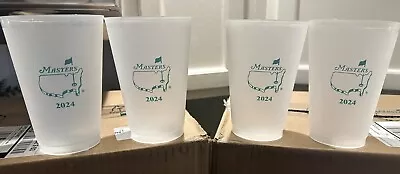 Set Of (4) New 2024 The Masters Cups- 20 Oz Size Ready To Ship Augusta • $24.95