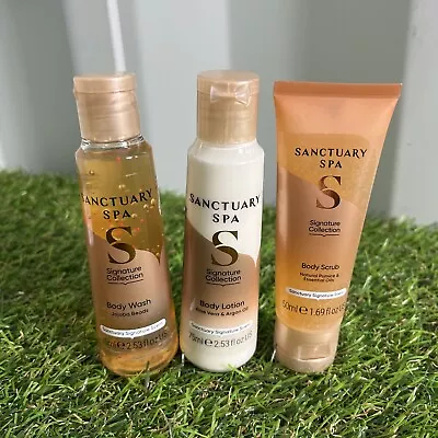 Sanctuary Spa Signature Collection Shower Gift Set 3pcs New • £11.99