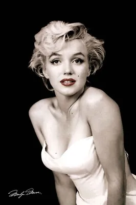 Marilyn Monroe Red Lips Cool Wall Décor Art Print Poster 24x36 • $13.99
