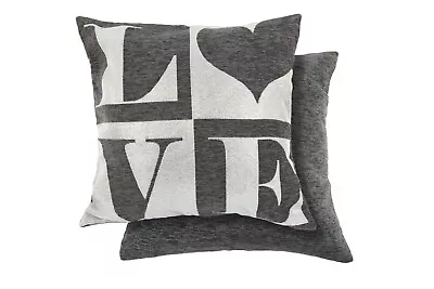 Cushion Covers Throw Soft Chenille Sofa Pillow Cases - 17 X17  Inch Amor • £9.17