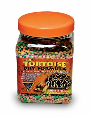 T-REX TORTOISE DRY FORMULA FOOD PELLETS 170g 0643854808004 • £9.95