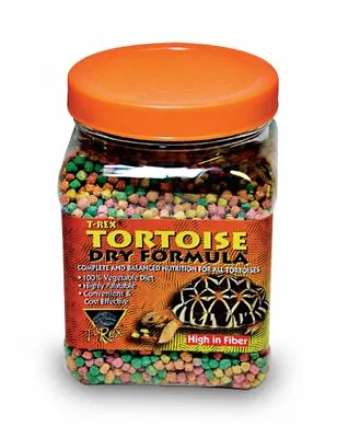 T-REX TORTOISE DRY FORMULA FOOD PELLETS 680g 0643854808103 • £16.85