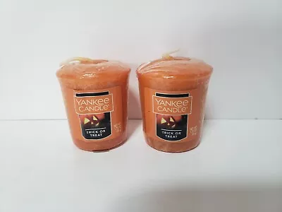 Lot Of 2 Yankee Candle Votive Trick Or Treat 1.75 Oz  • $14.99