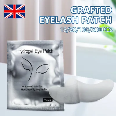 £7.95 • Buy Salon Eyelash Lash Extensions Under Eye Gel Pads Lint Free Patches Make Up