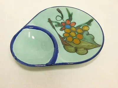 Hand Made Pottery Olives Serving Dish Hand Painted Snack Serving Dish • £5.99