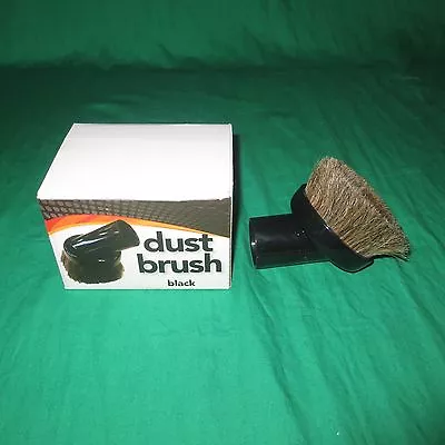 1 1/4  Black Universal Horse Hair Deluxe Dust Brush 1.25  Attachment Vacuum Tool • $7.89