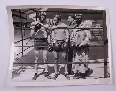 Type 1 B&W Boxing Press Photo Of Max Schmeling Training For Joe Louis Fight 1936 • $49.99