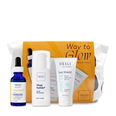 Obagi Way To Glow Set Professional-C Serum 15% (full-size) Hydrate (full-size) S • $145