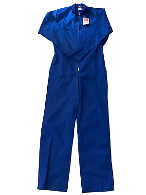 Adolphe Lafont Blue French Workwear Jumpsuit 2L Overalls Boilersuit Coverall VTG • $119.76