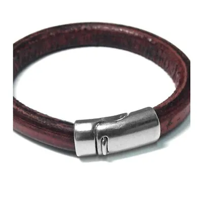 Zamak Heavy Magnetic Clasp For Regaliz® Leather - 999° Silver Plated • £3.95