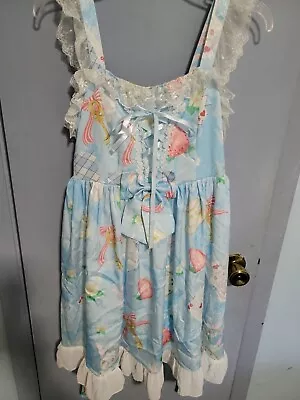 Lolitimes Alice In Wonderland Dress Girls  Sz Large • $20