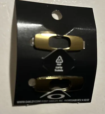 Replacement Sunglasses Parts Batwolf Icon Pair Oakley Polished Gold Frame • $17.50