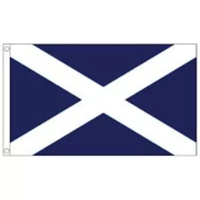 Scotland Saltire Flag 5x3 Ft With Metal Eyelets • £4.99