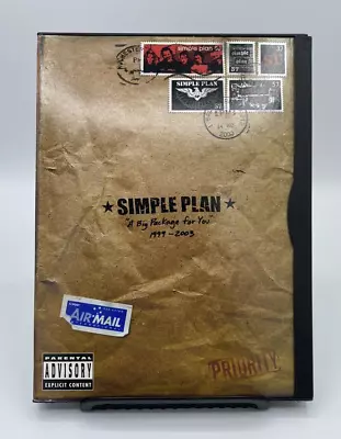 Simple Plan - A Big Package For You (DVD 2003 Bonus Disc & Post Cards) • $7.59
