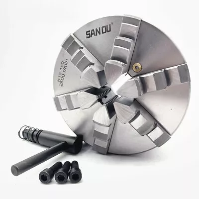 Self-Centering 160mm 6-jaw Lathe Chuck 6'' For CNC Drilling Milling Machine CNC • $549.99