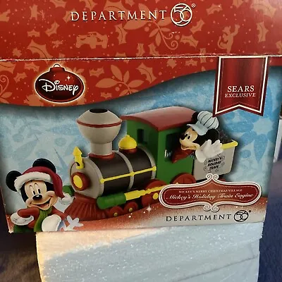 Department 56 Mickey’s Holiday Train Engine - Mickey’s Merry Christmas Village • $64.99