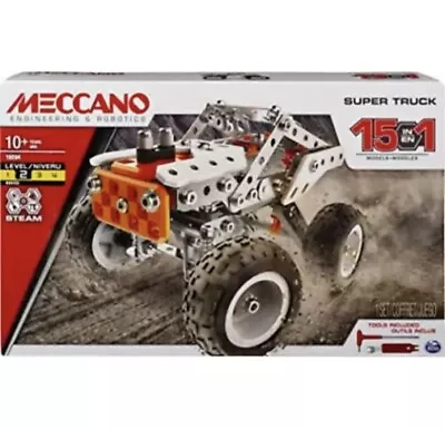 Meccano Super Truck 19204 15 In 1 New Supports STEAM STEM Curriculum • $101.15