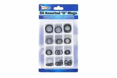 £3.74 • Buy Streetwize 50 Assorted 0 O Rings Washers Plumbing Pipes Leaks Seals SWOR50
