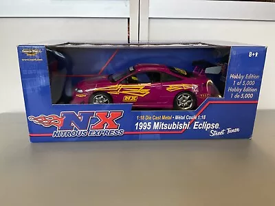 Ertl American Muscle Rc2 1995 Mitsubishi Eclipse Street Tuner Nx 1/18 Scale • $100.79