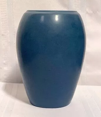 Marblehead Pottery Very Large Blue Swollen Ovoid Shaped Vessel Htf Rare Size~~ • $1195