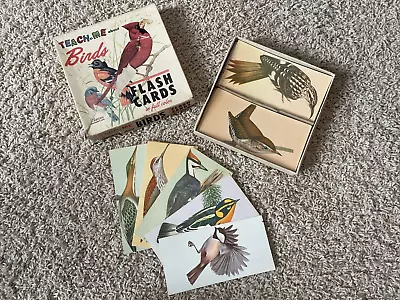 Teach-Me About Birds Flash Cards 1968 Vintage Renewal Production • $19.99