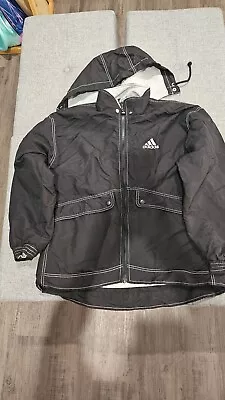 Womans Adidas Jacket Size 10-S Removable Hood • $25