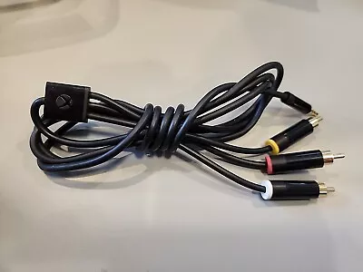 OEM Official Microsoft Xbox 360 E Composite AV Cable RCA X864963-002 Authentic  • $8.47