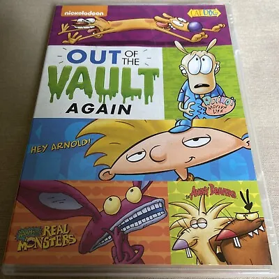 $4 • Buy Nickelodeon Out Of The Vault Again DVD CatDog Hey Arnold Angry Beaver Real Monst