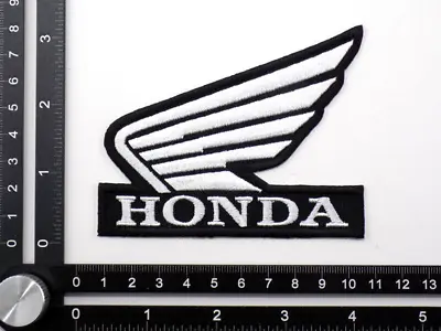 HONDA WING EMBROIDERED PATCH IRON/SEW ON ~3-7/8 X 3  MOTORCYCLES VALKYRIE VTX CB • $7.99