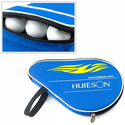 Ping Pong Paddle Case Oxford Cloth Table Tennis Racket Bat Case/Bag/Cover • £9.59