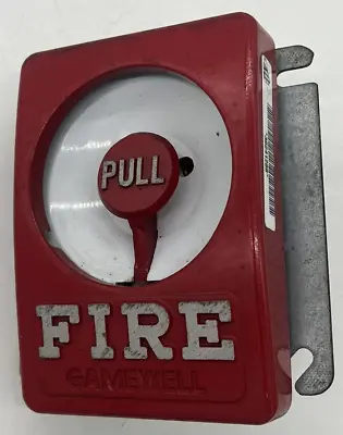 Vintage Gamewell Fire Alarm Pull Station M46-28T Nice Condition • $39.99