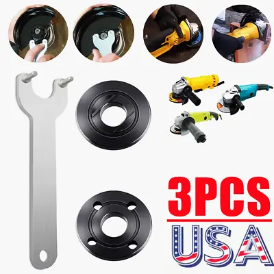 Grinder Flange Angle Spanner Metal Lock Nut For Dewalt Milwaukee Makita 5/8 -11 • $8.60