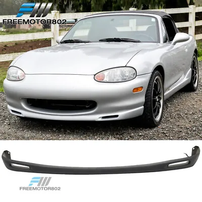 Fits 99-00 Mazda Miata MX5 OE Style PU Front Bumper Chin Lip Spoiler • $99.99