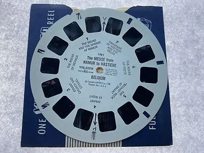 View-master 1961 The Meuse From Namur To Hastiere Belgium • $4.32