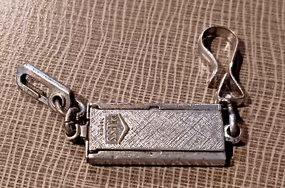 Sterling Silver Key Chain W/Detachable Ring Anson Twin Lock • $9.99