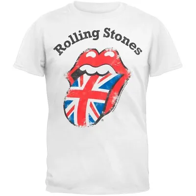 The Rolling Stones Uk British Flag Tongue T-shirt Xl New Mick Jagger • $34.99
